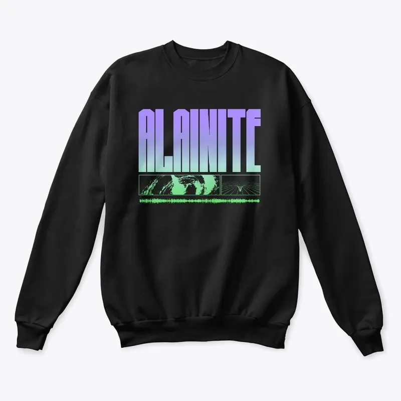 Alainite Logo 1 Crewneck