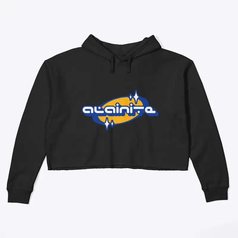 Alainite Bubble Logo W-Cropped Hoodie