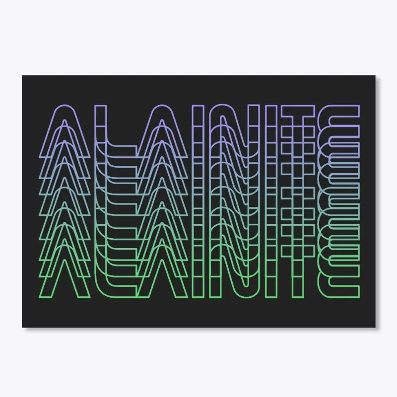 Alainite Logo 2 Sticker