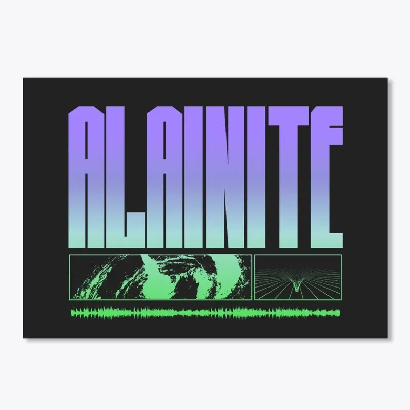 Alainite Logo 1 Sticker